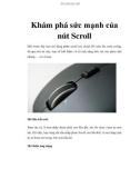 Khám phá sức mạnh của nút Scroll