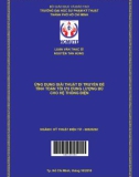 Luận văn Thạc sĩ Kỹ thuật điện tử: Ứng dụng giải thuật di truyền để tính toán tối ưu dung lượng bù cho hệ thống điện