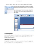 MS PowerPoint - Bắt đầu với Microsoft PowerPoint 2007