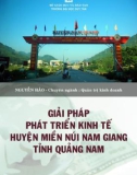 Luận văn Thạc sĩ Quản trị kinh doanh: Giải pháp phát triển kinh tế huyện miền núi Nam Giang, tỉnh Quảng Nam