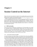 Chapter 4 - Session Control on the Internet