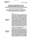 Đa dạng di truyền quần thể cây trội giổi ăn hạt (Michelia tonkinensis A.Chev.) ở một số tỉnh phía Bắc Việt Nam dựa trên chỉ thị SSR