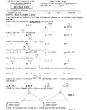 Đề thi giữa học kì 2 môn Toán lớp 8 năm 2023-2024 - Trường THCS Nguyễn Bỉnh Khiêm, Hội An