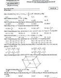 Đề thi khảo sát chất lượng môn Toán lớp 12 năm 2023-2024 - Sở GD&ĐT Cần Thơ