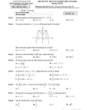 Đề thi thử tốt nghiệp THPT môn Toán năm 2024 có đáp án - Sở GD&ĐT Kon Tum