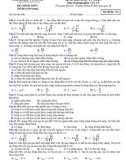 Đề thi thử tốt nghiệp THPT môn Vật lí năm 2024 có đáp án - Sở GD&ĐT tỉnh Bà Rịa - Vũng Tàu (Lần 1)