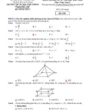 Đề thi học kì 2 môn Toán lớp 11 năm 2023-2024 có đáp án - Trường THPT Phạm Phú Thú, Đà Nẵng