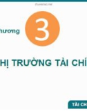 Bài giảng Tài chính tiền tệ: Chương 3 - Lê Thu Huyền