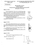 Đề thi chọn học sinh giỏi lớp 12 THPT cấp tỉnh Đồng Tháp môn: Vật lý (Năm học 2012-2013)