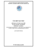 Tài liệu dạy học môn Kỹ năng giao tiếp (Ngành: Tin học văn phòng - Cao đẳng) - Trường Cao đẳng Nghề Nguyễn Trường Tộ