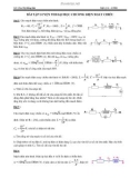 Bài tập luyện thi Đại học chương điện xoay chiều