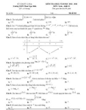 Đề thi học kì 2 môn Toán lớp 12 năm 2023-2024 - Trường THPT Phan Ngọc Hiển, Cà Mau