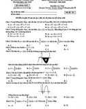 Đề thi học kì 2 môn Toán lớp 12 năm 2023-2024 - Sở GD&ĐT Cần Thơ