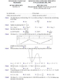 Đề thi KSCL môn Toán lớp 12 năm 2023-2024 có đáp án - Sở GD&ĐT Thanh Hóa