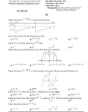 Đề thi học kì 1 môn Toán lớp 12 năm 2023-2024 - Trung Tâm GDTX tỉnh Kon Tum