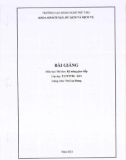 Bài giảng Kỹ năng giao tiếp - Trường CĐ Nghề Phú Thọ