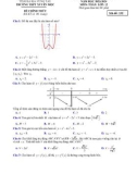 Đề thi giữa học kì 1 môn Toán lớp 12 năm 2023-2024 - Trường THPT Xuyên Mộc, BR-VT