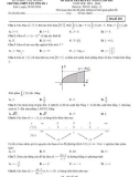 Đề thi Toán lớp 12 năm 2023-2024 có đáp án - Trường THPT Tân Yên số 1, Bắc Giang