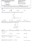 Đề thi học kì 1 môn Toán lớp 12 năm 2023-2024 - Trường THPT Phạm Thành Trung, Tiền Giang