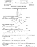 Đề thi học kì 1 môn Toán lớp 12 năm 2023-2024 - Sở GD&ĐT Cần Thơ
