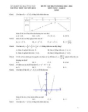 Đề ôn tập học kì 1 môn Toán lớp 12 năm 2023-2024 - Trường THPT Nguyễn Huệ, Bà Rịa - Vũng Tàu (Đề 2)