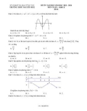 Đề ôn tập học kì 1 môn Toán lớp 12 năm 2023-2024 - Trường THPT Nguyễn Huệ, Bà Rịa - Vũng Tàu (Đề 1)