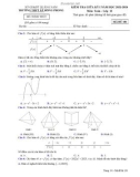 Đề thi giữa học kì 1 môn Toán lớp 12 năm 2023-2024 - Trường THPT Lê Hồng Phong, Quảng Nam