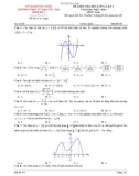 Đề thi học sinh giỏi môn Toán lớp 12 lần 1 năm 2023-2024 - Trường THPT Lý Thái Tổ, Bắc Ninh