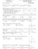 Đề thi giữa học kì 1 môn Toán lớp 12 năm 2023-2024 có đáp án - Trường THPT Trần Phú, Phú Yên