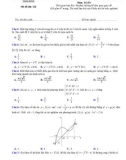 Đề thi chọn học sinh giỏi môn Toán lớp 12 năm 2022-2023 có đáp án - Sở GD&ĐT Thái Bình