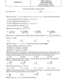 Đề thi giữa học kì 1 môn Toán lớp 12 năm 2023-2024 - Trường THPT Đinh Tiên Hoàng