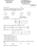 Đề thi giữa học kì 1 môn Toán lớp 12 năm 2023-2024 có đáp án - Trường THPT Chuyên Hùng Vương