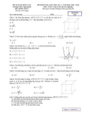 Đề thi giữa học kì 1 môn Toán lớp 12 năm 2023-2024 có đáp án - Trường THPT Ngô Quyền