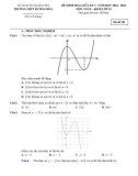 Đề thi giữa học kì 1 môn Toán lớp 12 năm 2023-2024 - Trường THPT Hướng Hóa, Quảng Trị (Đề minh họa)