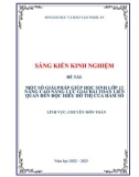 Sáng kiến kinh nghiệm THPT: Một số giải pháp giúp học sinh lớp 12 nâng cao năng lực giải bài toán liên quan đến đọc hiểu đồ thị của hàm số