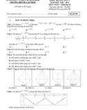 Đề thi giữa học kì 1 môn Toán lớp 12 năm 2022-2023 - Trường THPT Số 1 An Nhơn
