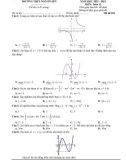 Đề thi Toán lớp 12 năm 2022-2023 (Lần 2) -Trường THPT Ngô Sĩ Liên, Bắc Giang