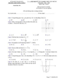 Đề thi thử tốt nghiệp THPT môn Toán năm 2022-2023 có đáp án (Lần 5) - Trường THPT Nông Cống 1, Thanh Hóa