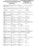 Đề thi thử tốt nghiệp THPT môn Toán năm 2022-2023 có đáp án (Lần 3) - Trường THCS&THPT Nguyễn Tất Thành, Hà Nội