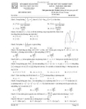 Đề thi thử tốt nghiệp THPT môn Toán năm 2022-2023 (Lần 2) - Trường THPT chuyên Nguyễn Trãi, Hải Dương