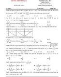 Đề thi thử tốt nghiệp THPT môn Toán năm 2022-2023 (Lần 3) - Trường THPT Yên Lạc 2
