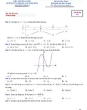 Đề thi thử tốt nghiệp THPT môn Toán năm 2023 có đáp án (Đợt 3) - Liên trường THPT Nghệ An