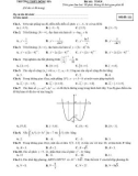 Đề thi thử tốt nghiệp THPT môn Toán năm 2022-2023 có đáp án (Lần 2) - Trường THPT Đông Hà, Quảng Trị