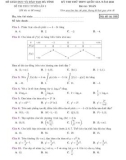 Đề thi thử tốt nghiệp THPT môn Toán năm 2023 có đáp án - Sở GD&ĐT Hà Tĩnh (Thi trực tuyến lần 3)
