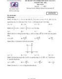 Đề thi thử tốt nghiệp THPT môn Toán năm 2022-2023 (Lần 3) - Sở GD&ĐT Hải Phòng