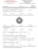 Đề thi học kì 2 môn Toán lớp 12 năm 2021-2022 có đáp án - Trường THPT Lương Ngọc Quyến, Thái Nguyên