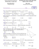 Đề thi KSCL môn Toán lớp 12 năm 2022-2023 có đáp án - Sở GD&ĐT Hải Phòng