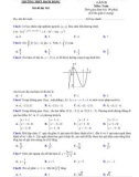 Đề thi thử tốt nghiệp THPT môn Toán năm 2022-2023 có đáp án (Lần 2) - Trường THPT Bạch Đằng, Quảng Ninh