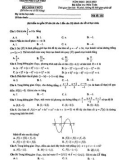 Đề thi học kì 2 môn Toán lớp 12 năm 2022-2023 - Sở GD&ĐT Cần Thơ