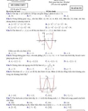 Đề thi thử tốt nghiệp THPT môn Toán năm 2022-2023 có đáp án (Lần 1) - Sở GD&ĐT Bình Phước